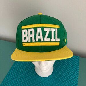 Fanatics Brazil Cap Snapback Hat NWOT Soccer Football